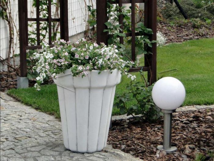 Blumenkübel Pflanz Kübel Dekoration Figur Blumentöpfe Garten Vasen Gefäss 204062