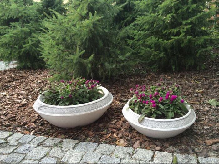 Blumenkübel Pflanz Kübel Dekoration Figur Blumentöpfe Garten Vasen Gefäss 204083