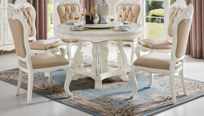 Chesterfield Stuhl Set Gruppe Design Lehn Stühle Polster Garnitur Sessel 6x Neu