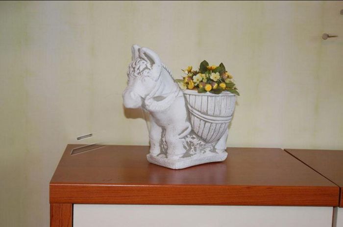 Blumenkübel Pflanz Kübel Dekoration Figur Blumentöpfe Garten Vasen Gefäss 543