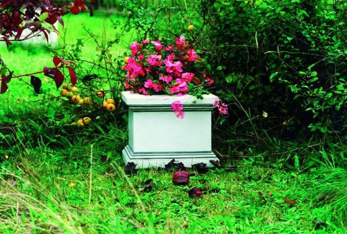 Blumenkübel Pflanz Kübel Dekoration Figur Blumentöpfe Garten Vasen 568