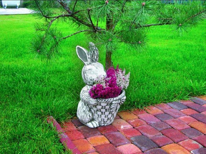 Blumenkübel Pflanz Kübel Dekoration Figur Blumentöpfe Garten Vasen 574