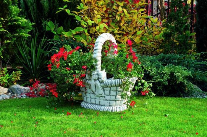 Figur Blumenkübel Pflanz Kübel Dekoration Figur Blumentöpfe Garten Vasen 576