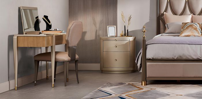 Nachttische Echtholz Nachtschrank Nachtkonsole Tisch Beistell Nachtkonsolen