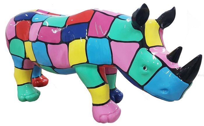 Moderne Dekoration Haus Garten Deko Figur Statue Skulptur 35cm Neu Abstrakte