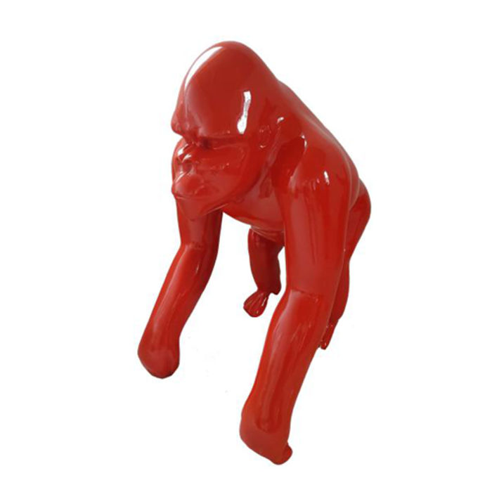 Abstrakte Figur Statue Design Skulptur Deko Gorilla 70 cm Statuen Dekoration