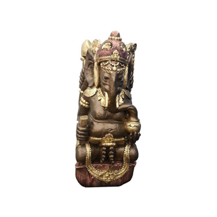Deko Figur Statue Skulptur 68 cm Figuren Statuen Skulpturen Elefant Buddha (B69)