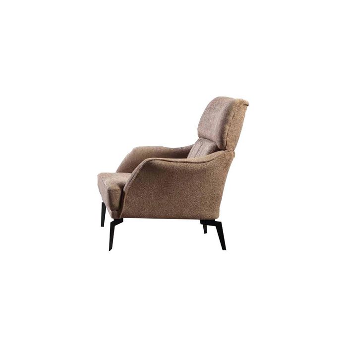 Moderner Beiger Sessel Wohnzimmer 1-Sitzer Luxus Polster Sitzmöbel Neu
