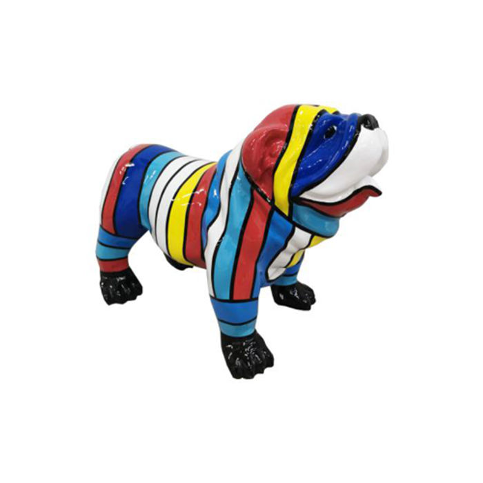 Abstrakte Design Figur Statue Garten dekoration design Statuen Figuren Hund Deko