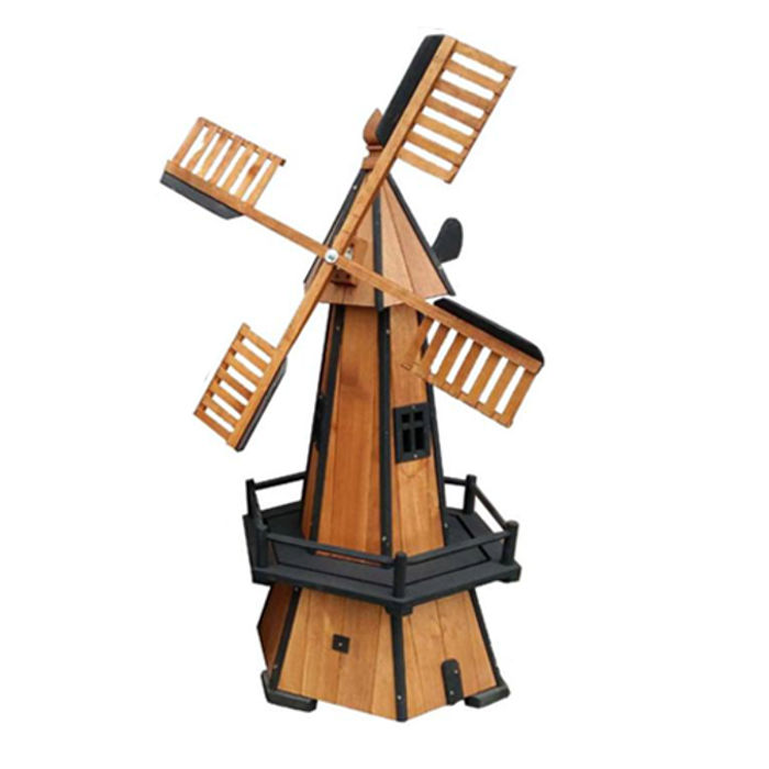 Design Mühle Figur Statue Skulptur Höhe 127cm Statuen Figuren Dekoration Deko