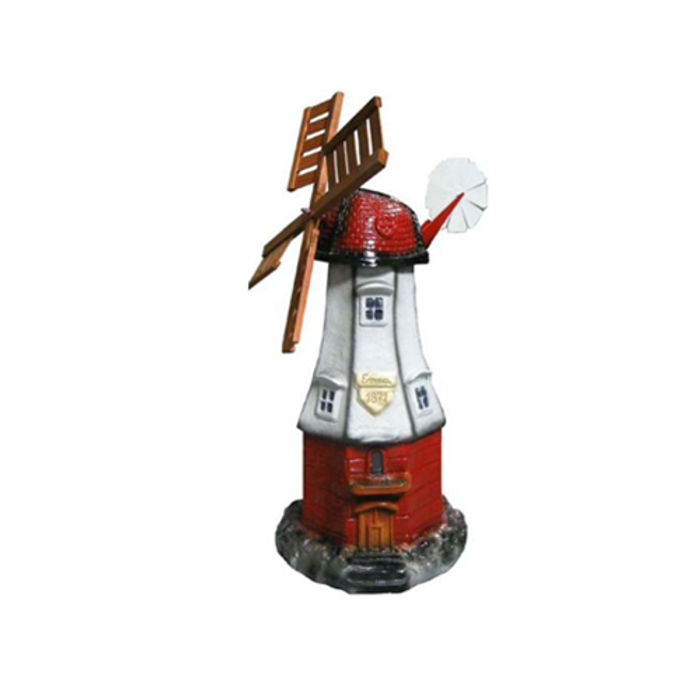 Design Mühle Figur Statue, Skulptur Höhe 73 cm