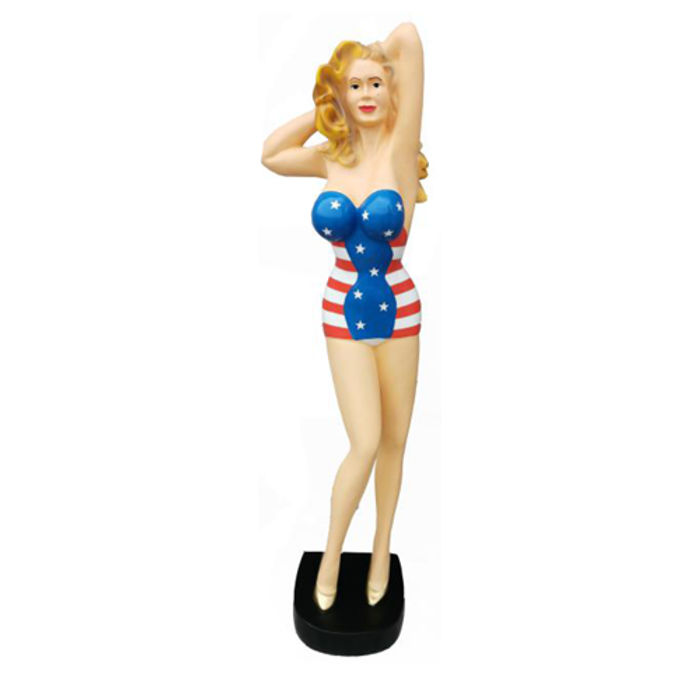 Sexy Figur Dekoration Bordell Statue Tänzerin Skulptur Statuen Plastik 140cm Neu