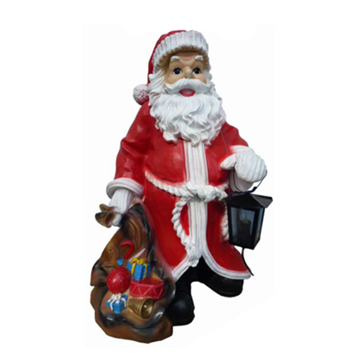 Weihnachtsmann Figur Statue Deko Figuren Deko Skulptur 75cm Winter Neu Nikolaus