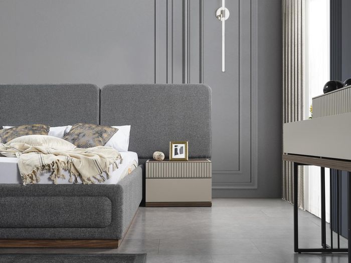 Nachttisch Design Tisch Möbel Nachttische Holz Schlafzimmer Beistelltisch Neu