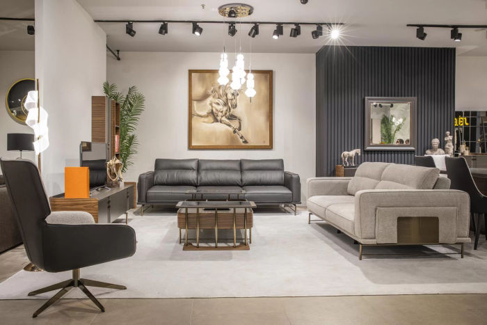 Sofagarnitur 4+3+1 Wohnzimmer Luxus Sofa Modern Neu Komplett Modern