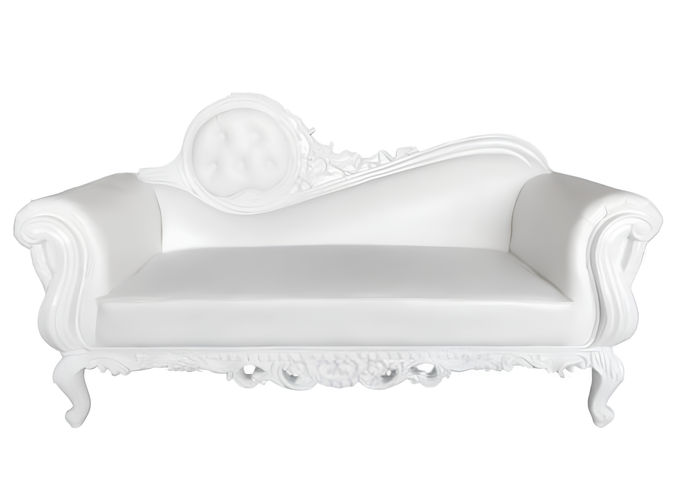 Liege Thron Chaiselongue Königlicher Polster Chesterfield Samt Antik Stil Sessel