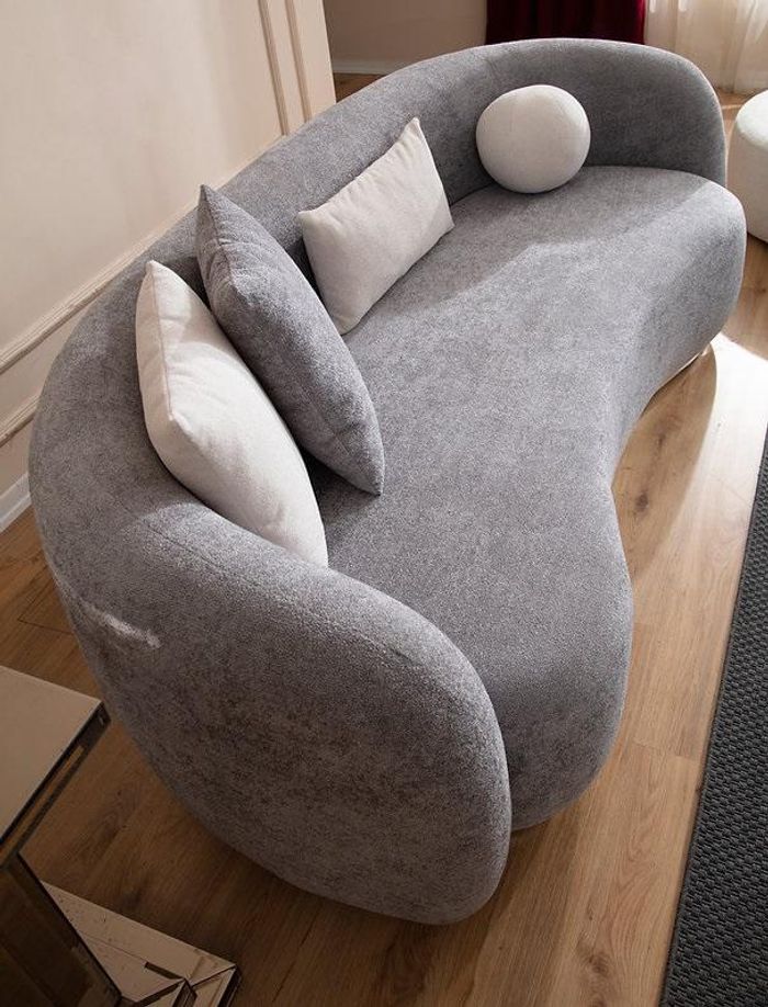 Design Moderne Viersitzer Couch Polster Sofa 4er Sitz Möbel Big Sofas Neu Sofas