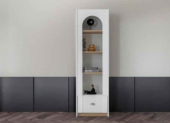 Bücherregal Stilvoll Modernes Design Ordentliche Elegante Aufbewahrung Möbel