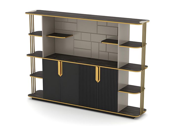 Büroschrank Aktenschrank Schrank Büroregal Standregal Arbeitszimmer