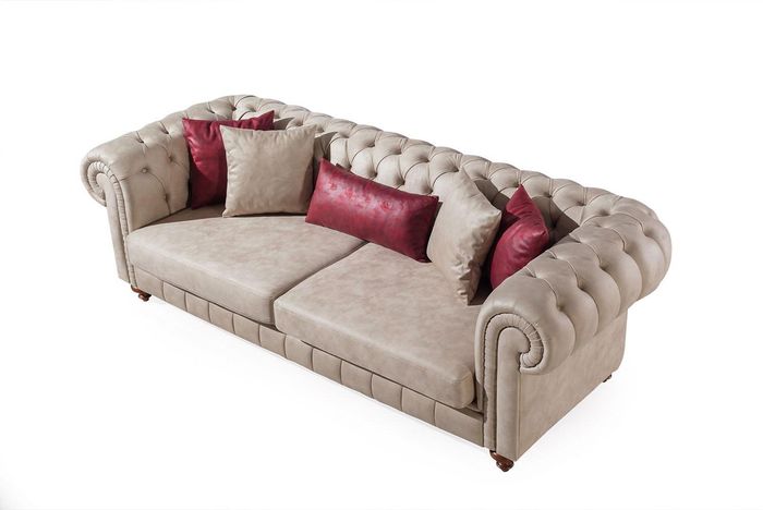 Modern Couch Polster Sofas Designsofa Dreisitzer Sitz Neu Designer Sofa 3 Sitzer