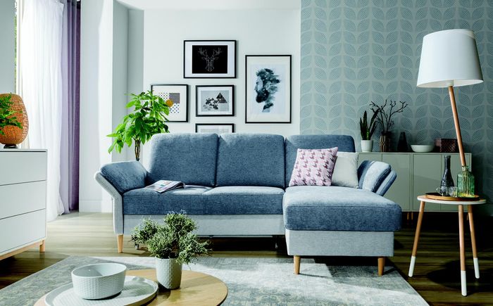 XXL Polster Schlaf Sofa Eck Sitz Polster Garnitur Wohnlandschaft Couchen Sofas