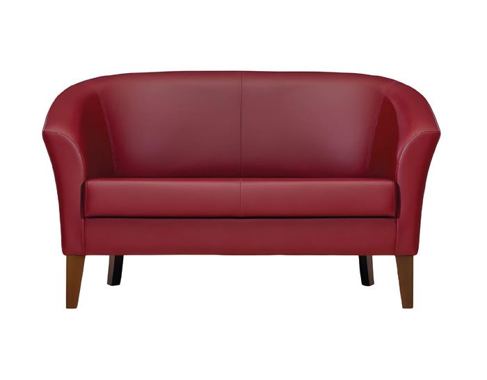 Sofa 2 Sitzer Modern Sofas Lounge Designer Lehn Polster Sofa 2 Sitzer Leder
