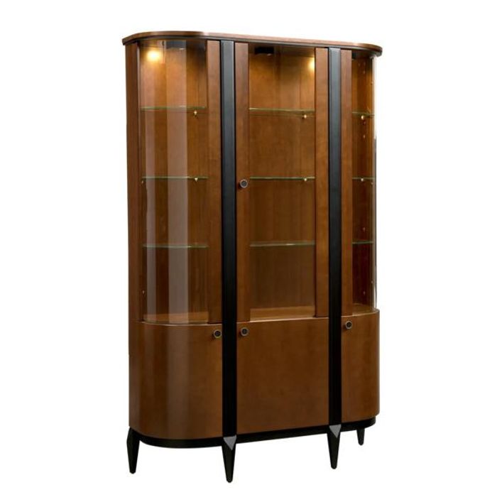 Vitrine Schaukasten Glasvitrine Glasaufbewahrung Schrank Esszimmerschrank