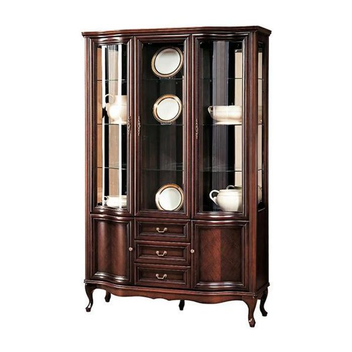 Vitrine Schrankvitrine Sammlerschrank Vitrinenschrank Glasdisplay Regalvitrine