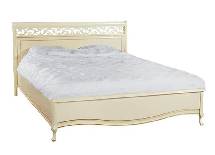 Bett Ehebett Doppelbett Schlafzimmer Holzbett Klassisch - Model V-AP-N Holz