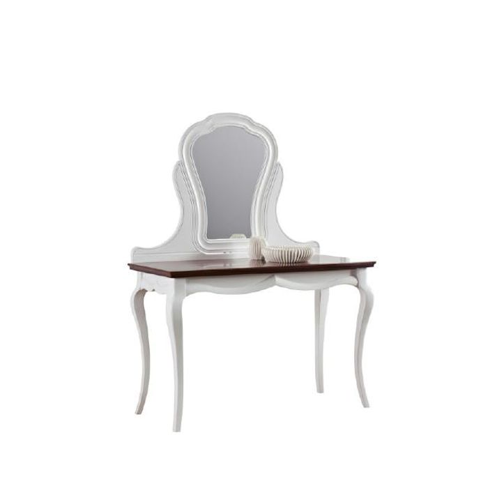 Echtholz Tisch Klassische Konsole Spiegel Kommode Schminktisch Schlafzimmer Neu