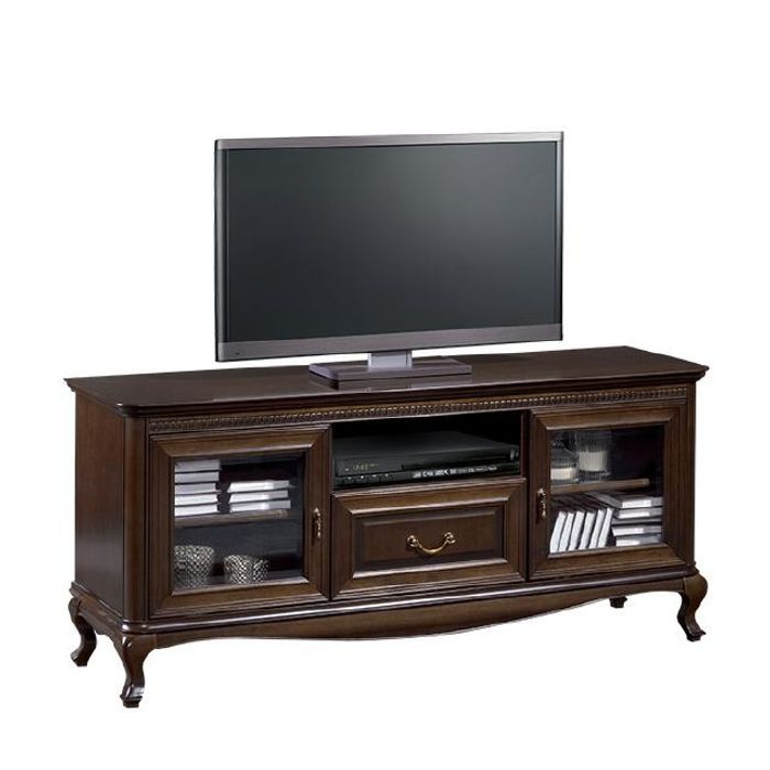 Klassischer TV Sideboard Echtes Holz Kommode Board Schrank Kommoden Neu V-RTV-A