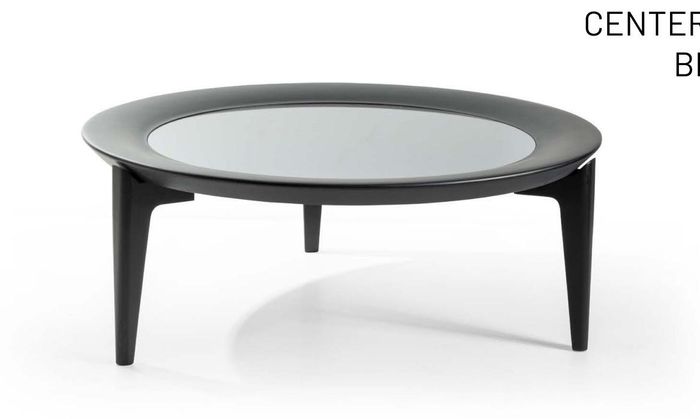 Grauer Runder Couchtisch Designer Wohnzimmer Tische Luxus Beistelltisch