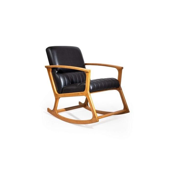 Modern Schaukelstühle Schwarz Farbe Perfekte Möbel für Wohnzimmer neu