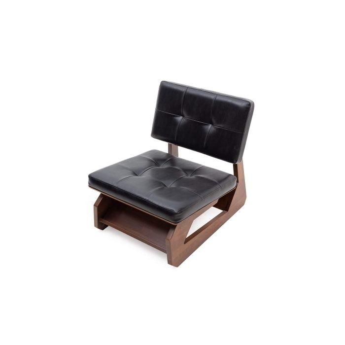 Sessel Modern Holz Design Wohnzimmer Möbel Schwarz farbe Luxus Stil