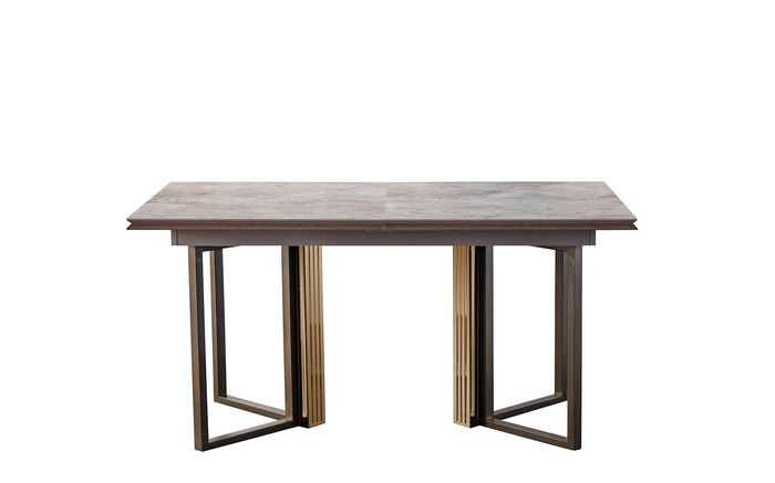 Esszimmertisch Esstisch Tisch Essecke Esszimmer Holz Holztisch Grau