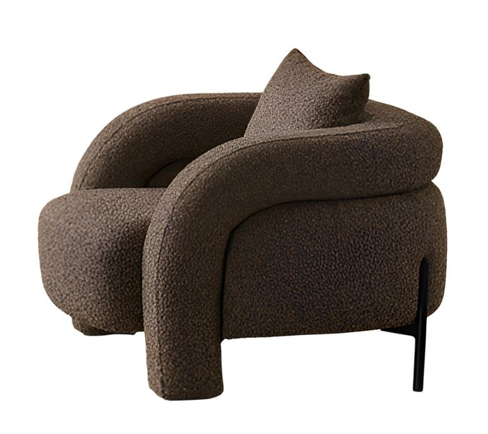 Brauner Sessel im modernen Design komfortabel und stilvoll