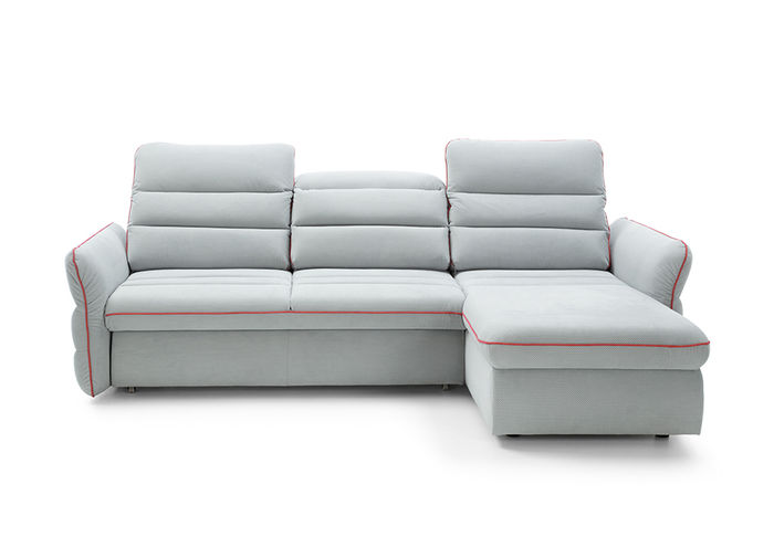 Design Ecksofa Couch Wohnlandschaft Textil Polster Sofas Leder Multifunktion Neu