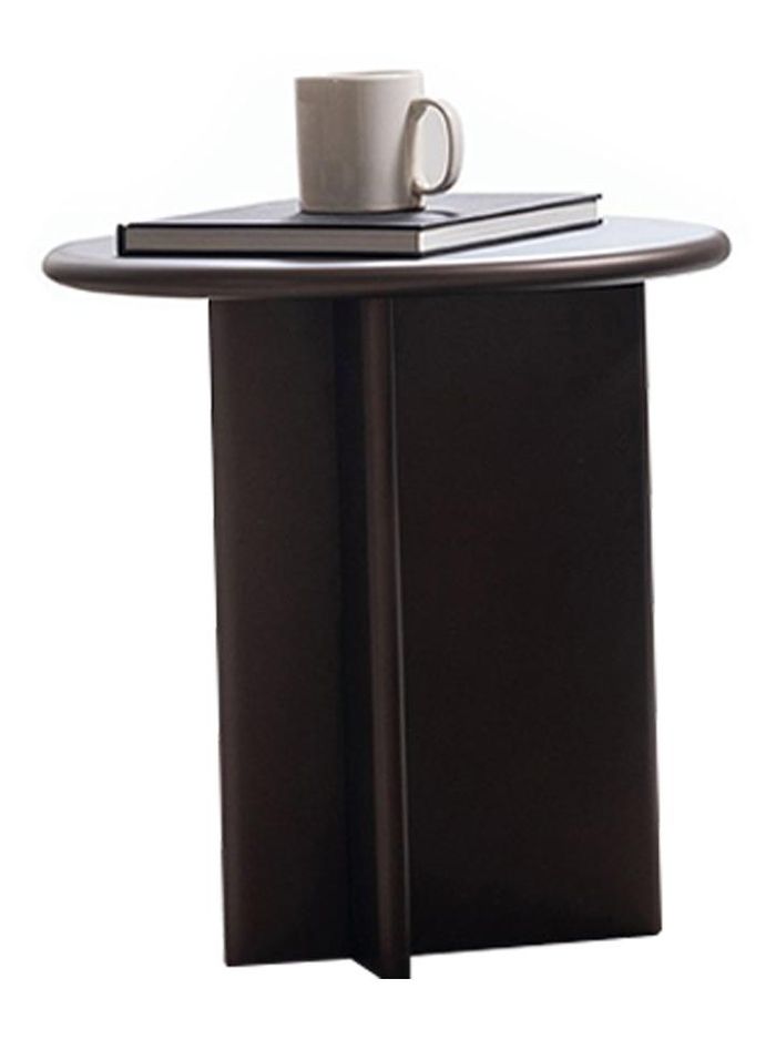 Moderner Brauner Beistelltisch Designer Möbel Wohnzimmer Tische