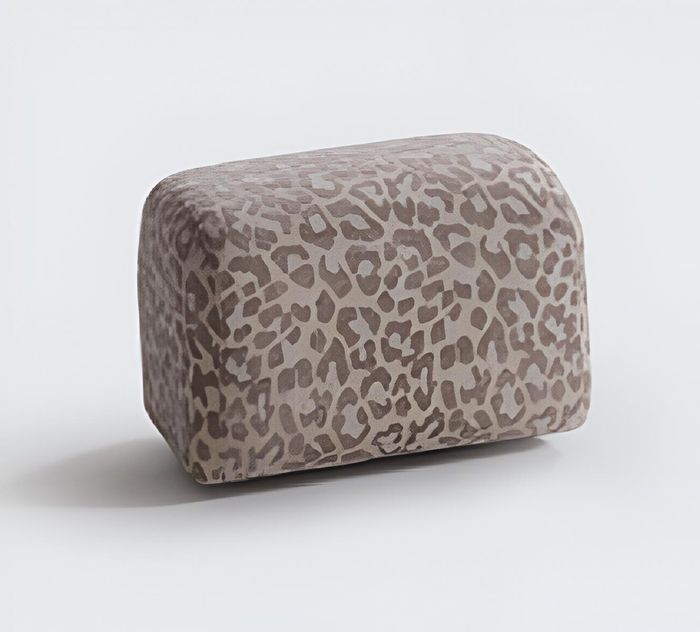 Eleganter Sitzpuff Moderner Polsterhocker Wohnzimmer Fußhocker