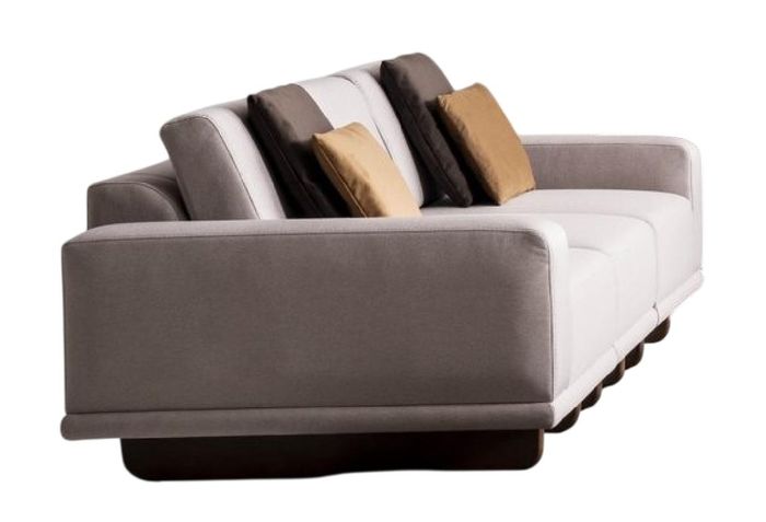 Designer 4-Sitzer Couch Modernes Stoffsofa Luxuriöse Textilsofas