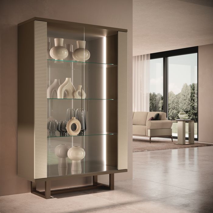 Vitrine mit Regalen – Schickes Design für Ihre wertvollen Gegenstände.