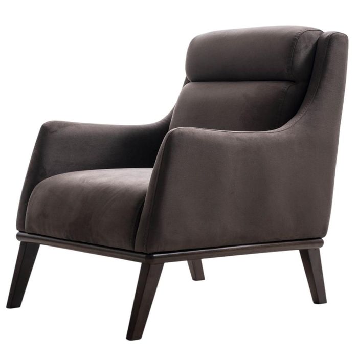 Exklusiver Designer Polstersessel Stoffsessel Moderner Einsitzer