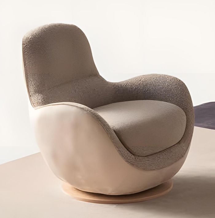 Stilvoller Sessel aus Kunstleder – Für elegantes Sitzen und Komfort.