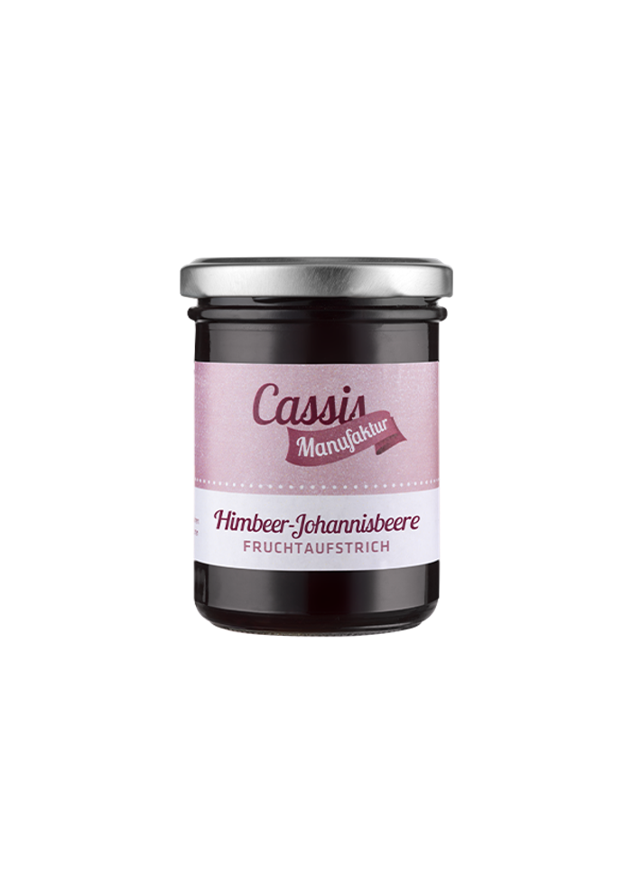 Himbeere Johannisbeere Fruchtaufstrich 220g