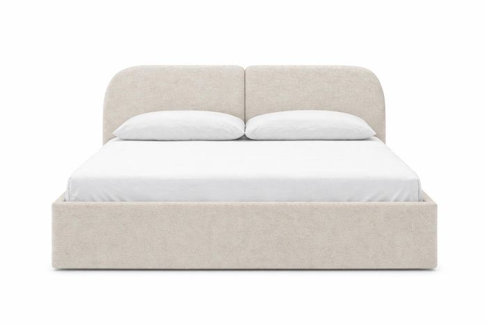 Sofello Polsterbett Sogno 200x200 mit Bettkasten | Modernes Schlafzimmerbett