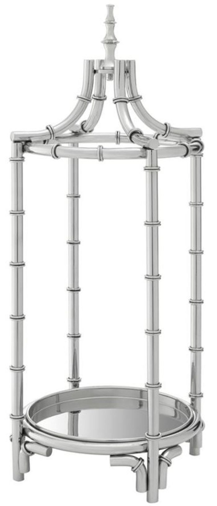 Casa Padrino Luxus Schirmständer Silber 31 x H. 69,5 cm - Designer Accessoires