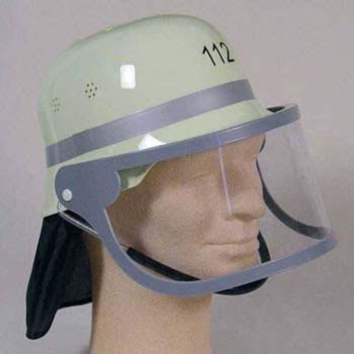 Feuerwehrhelm mit beweglichem Visier Feuerwehrhelm