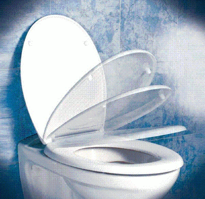 WC DECKEL SOFTCLOSE Toilettenbrille Toilettendeckel Absenkautomatik TOP