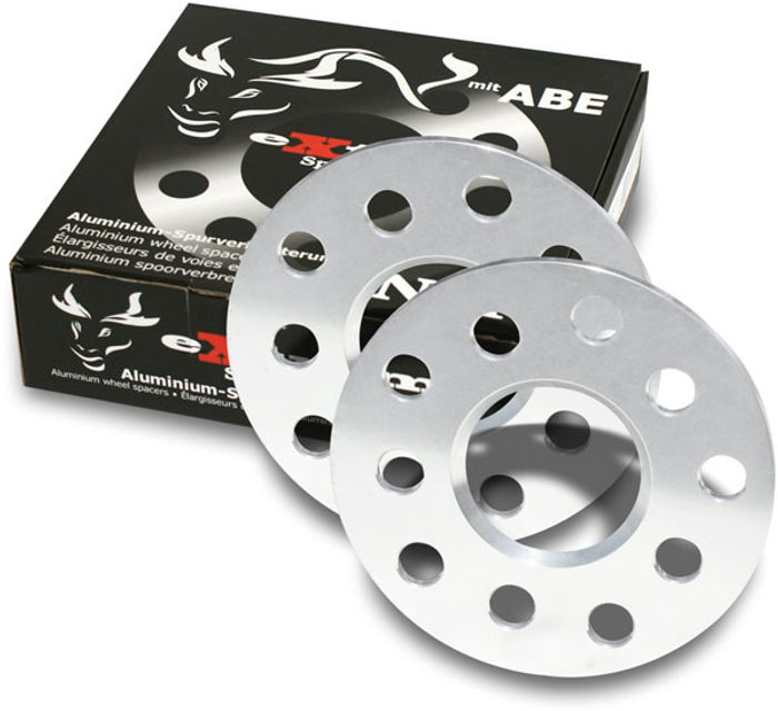 20 mm Alu Spurverbreiterung Spurplatten 5 X 100 für Skoda Fabia II 5J