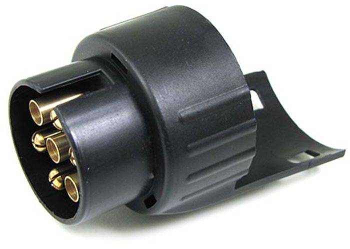 Auto KFZ Adapter Stecker von 7 polig KFZ auf 13 polig Anhänger Trailer